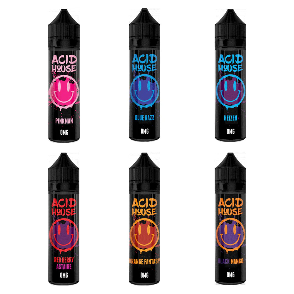 Acid_House_Shortfill_50ml_E_Liquid - Infuse Vapes