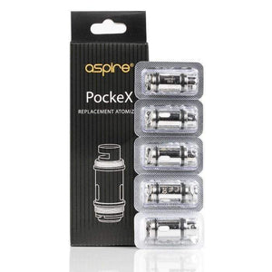 Aspire PockeX Replacement Coils | Pack Of 5 | 8.49£ Only