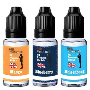 Box of 10 Mr Vapour 10ML Nic Salt