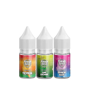 Box Of 10 Pukka Juice 10ml E liquid | Wholesale Price